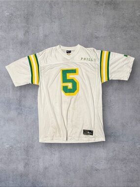 White Philly Eagles Football Jersey